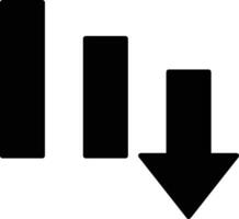 Chart icon symbol image for data statistic analysis illustration vector