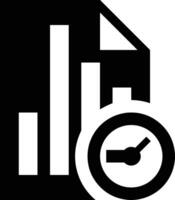 Chart icon symbol image for data statistic analysis illustration vector
