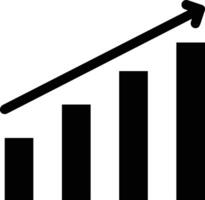 Chart icon symbol image for data statistic analysis illustration vector