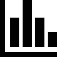 Chart icon symbol image for data statistic analysis illustration vector