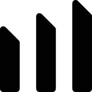 Chart icon symbol image for data statistic analysis illustration vector