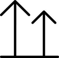 Chart icon symbol image for data statistic analysis illustration vector