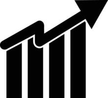 Chart icon symbol image for data statistic analysis illustration vector