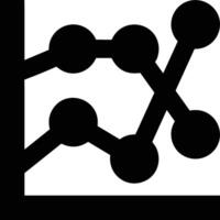 Chart icon symbol image for data statistic analysis illustration vector