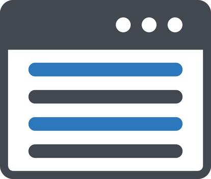 Chart icon symbol image for data statistic analysis illustration vector