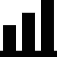 Chart icon symbol image for data statistic analysis illustration vector