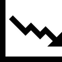 Chart icon symbol image for data statistic analysis illustration vector