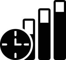 Chart icon symbol image for data statistic analysis illustration vector