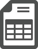 Chart icon symbol image for data statistic analysis illustration vector