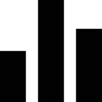 Chart icon symbol image for data statistic analysis illustration vector