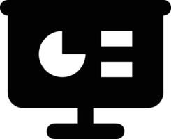 Chart icon symbol image for data statistic analysis illustration vector