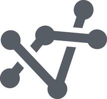 Chart icon symbol image for data statistic analysis illustration vector