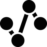 Chart icon symbol image for data statistic analysis illustration vector