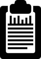 Chart icon symbol image for data statistic analysis illustration vector