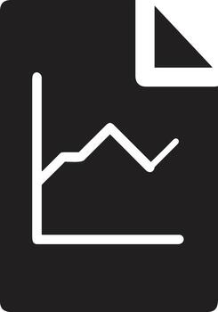 gráfico icono símbolo imagen para datos estadística análisis ilustración vector