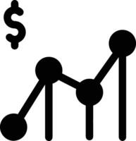 Chart icon symbol image for data statistic analysis illustration vector