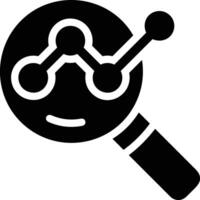 Chart icon symbol image for data statistic analysis illustration vector