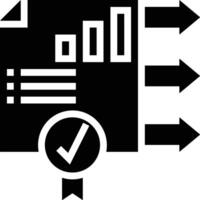 Chart icon symbol image for data statistic analysis illustration vector