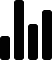 Chart icon symbol image for data statistic analysis illustration vector