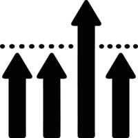 Chart icon symbol image for data statistic analysis illustration vector