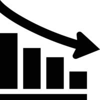 Chart icon symbol image for data statistic analysis illustration vector
