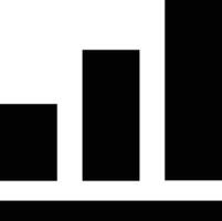 Chart icon symbol image for data statistic analysis illustration vector