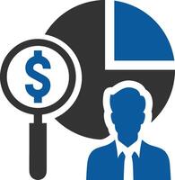 Chart icon symbol image for data statistic analysis illustration vector