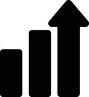 Chart icon symbol image for data statistic analysis illustration vector