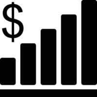 Chart icon symbol image for data statistic analysis illustration vector