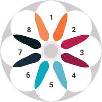 Chart icon symbol image for data statistic analysis illustration vector