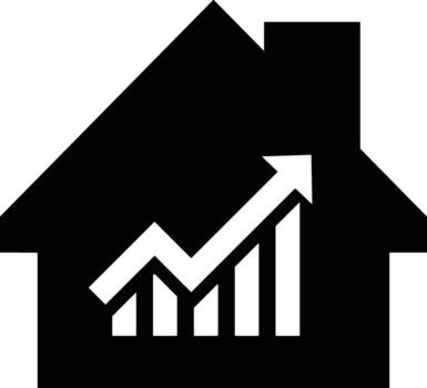 Chart icon symbol image for data statistic analysis illustration vector
