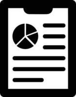 Chart icon symbol image for data statistic analysis illustration vector