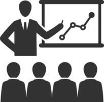 Chart icon symbol image for data statistic analysis illustration vector