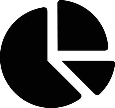 Chart icon symbol image for data statistic analysis illustration vector