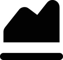 Chart icon symbol image for data statistic analysis illustration vector