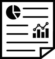 Chart icon symbol image for data statistic analysis illustration vector
