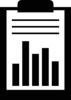 Chart icon symbol image for data statistic analysis illustration vector