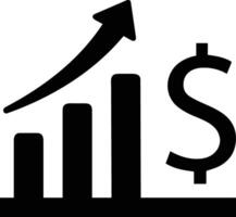 Chart icon symbol image for data statistic analysis illustration vector