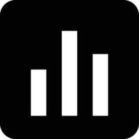 Chart icon symbol image for data statistic analysis illustration vector