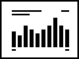 Chart icon symbol image for data statistic analysis illustration vector