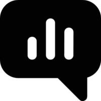 Chart icon symbol image for data statistic analysis illustration vector