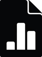 Chart icon symbol image for data statistic analysis illustration vector