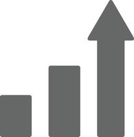 Chart icon symbol image for data statistic analysis illustration vector