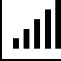 Chart icon symbol image for data statistic analysis illustration vector
