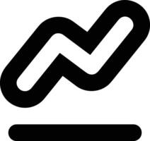 Chart icon symbol image for data statistic analysis illustration vector