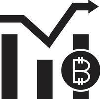 Chart icon symbol image for data statistic analysis illustration vector