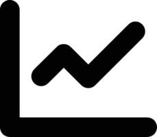 Chart icon symbol image for data statistic analysis illustration vector