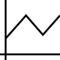 Chart icon symbol image for data statistic analysis illustration vector