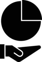 Chart icon symbol image for data statistic analysis illustration vector