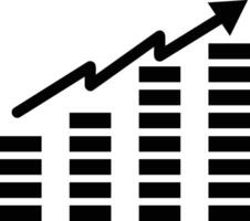 Chart icon symbol image for data statistic analysis illustration vector